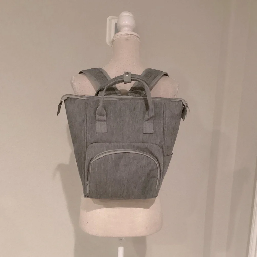 Enfamil Grey Wonder Baby Backpack-Versatile Cooler/ Diaper Bag